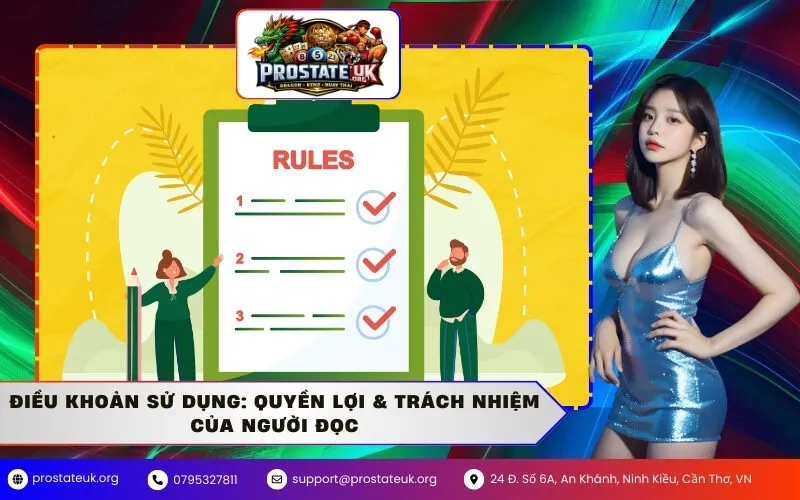 Điều Khoản Sử Dụng: Quyền Lợi & Trách Nhiệm Của Người Đọc