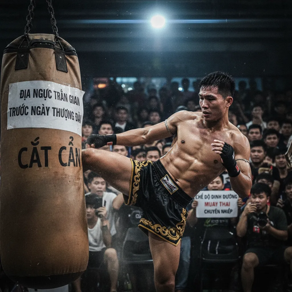 Quá trình ép cân khắc nghiệt của võ sĩ